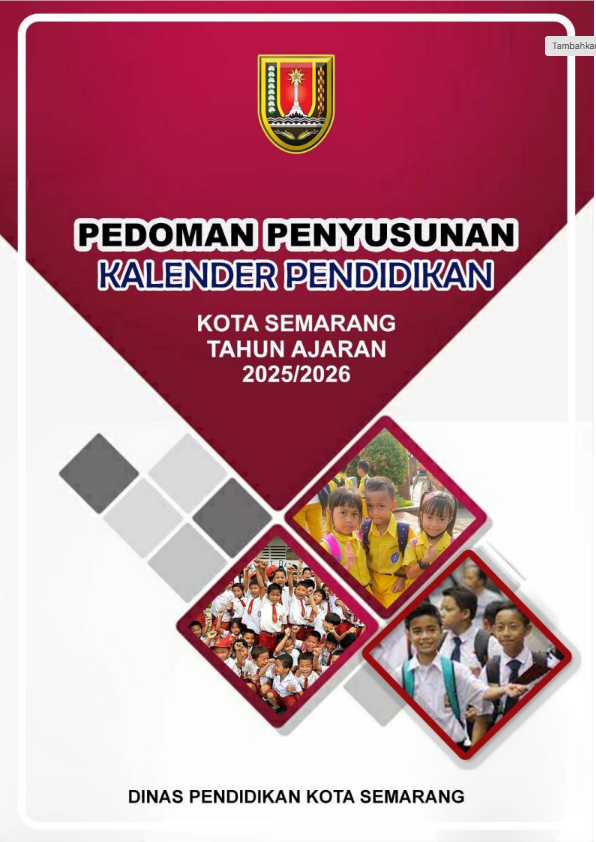 Kalender Pendidikan Dinas Pendidikan Kota Semarang Tahun Ajaran 2025/2026